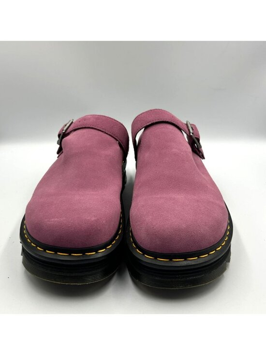 Dr. Martens Men\'s Purple Suede Leather Zebzag Mule Sandals Size 13 3567 main image 10